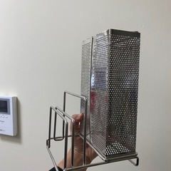 ニトリ NITORI ステンレス製 包丁 まな板スタンドの画像