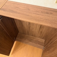 美品　IKEA ビリー　2台セット　ウォールナット　イケア　本棚の画像