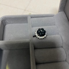 翡翠指輪の画像