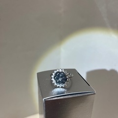 翡翠指輪の画像