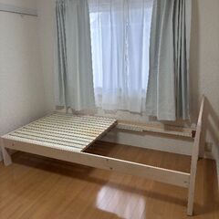 極上美品　ベッド　シングルベッド　フレーム　の画像