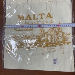 【新品】布製トートバッグ　マルタ製の画像