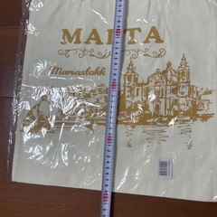 【新品】布製トートバッグ　マルタ製の画像