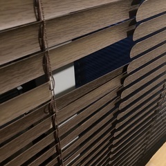 ブラインド　アルミ素材　一部破損の画像