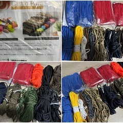 【大量！まとめ売り】パラコード ハンドメイド/キャンプにの画像