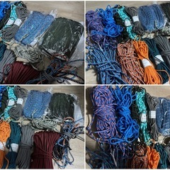 【大量！まとめ売り】パラコード ハンドメイド/キャンプにの画像