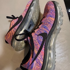 NIKEオレンジグラデーションニットスニーカー♪の画像