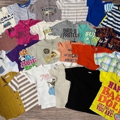 （お譲り先決まりました）子供服80〜100cm（男の子用）100点以上の画像