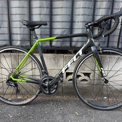 FELT FR2 ULTEGRA Di2 ロードバイク 56ブラック/グリーンの画像
