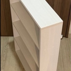 本棚 大容量 スリム おしゃれ アイリスオーヤマ 棚 ラック 収納棚 4段 コミックラック カラーボックスの画像