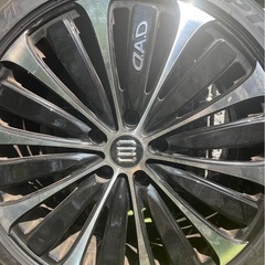 DAD タイヤホイールセット18インチの画像