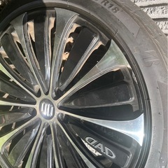 DAD タイヤホイールセット18インチの画像