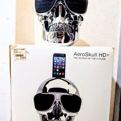 新品同様2点 Music Life Aero Skull/エアロ スカル HD+の画像