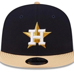 MLB アストロズ キャップ ゴールド ニューエラ Gold Collection 9FIFTY 【24日までの出品！早い者勝ち】の画像