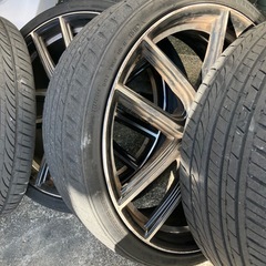 20インチタイヤホイールの画像