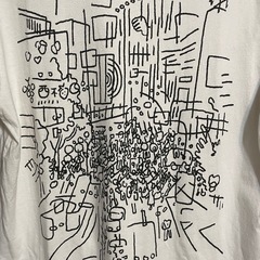 ユニクロ 渋谷交差点 Tシャツ ホワイトの画像