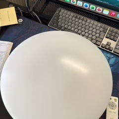 LEDシーリングライト 6畳用 調光 昼光色 リモコン付き｜LE-Y24D6G-W4 06-5595の画像