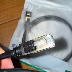 「美品」UGREEN LANケーブル 1メートル　CAT8 メッシュLANケーブル　最大40Gbpsの画像