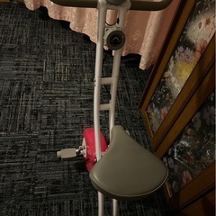 エアロバイク　室内自転車こぎ　フィットネスバイクの画像