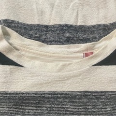 Tシャツ  ボーダーデザインの画像