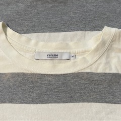 ジャーナルスタンダード レリューム Tシャツ  ボーダーのデザインの画像