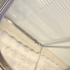 クリアテーブル 韓国 折りたたみ式 デスクの画像