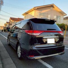 エスティマ　2.4 アエラスGエディション　中期モデル　H22　車検9/6　118000ｋ　純正HDDナビ＆フルセグTV＆フリップダウンモニター　カラーバックカメラ　ETC 　クルコン　両側パワースライド　17ＡＷ　キセノン　7人乗り　スタッドレス積載の画像