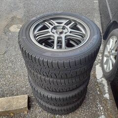 エスティマ　2.4 アエラスGエディション　中期モデル　H22　車検9/6　118000ｋ　純正HDDナビ＆フルセグTV＆フリップダウンモニター　カラーバックカメラ　ETC 　クルコン　両側パワースライド　17ＡＷ　キセノン　7人乗り　スタッドレス積載の画像