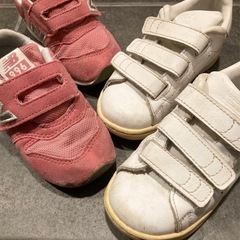 14.5cm スニーカー2足セットの画像