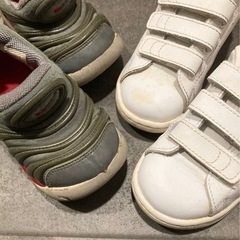 15cm スニーカー 2足セットの画像