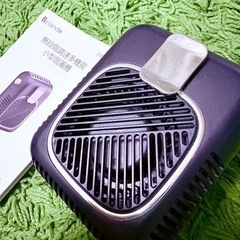 ☀️Belando 無段階調速 多機能小型扇風機（ハンディファン）✨首掛け・卓上・手持ち3WAY◎長時間6000mAhバッテリー🌿USB充電💛の画像