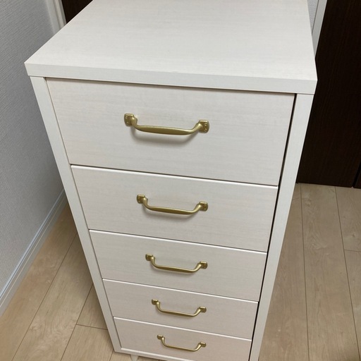 白木5段チェスト⭐︎B-COMPANYビーカンパニー⭐︎北欧風 (ゆう) 国府台