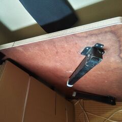 昭和な木製ローテーブルと ちゃぶ台的なテーブルの画像