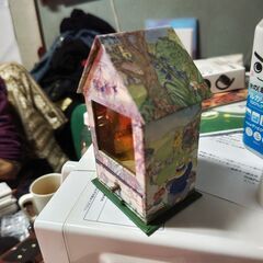 うさぎの置き時計（ジャンク品）の画像