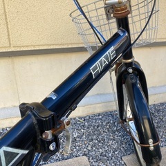 【取引中】中古　折りたたみ自転車の画像