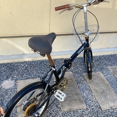 【取引中】中古　折りたたみ自転車の画像