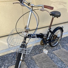 【取引中】中古　折りたたみ自転車の画像