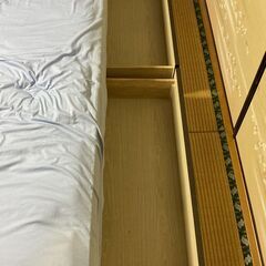 ドリームベッド(dreambed)ダブルサイズベッド マットレス シーツ付きの画像