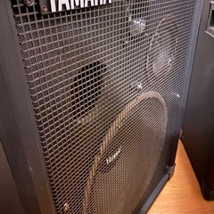 札幌近郊で引き取り限定、YAMAHA s115MTステージメインスピーカーペアの画像