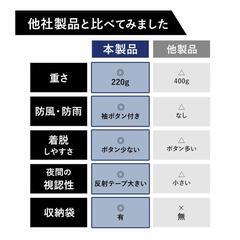 OUTDOOR 大人用レインポンチョUSED【M】カーキの画像
