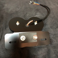 PIENSE バイク テールランプ ブレーキランプ ウィンカー ナンバー灯 LED 汎用 リレー付 (スモーク/リレー付き)の画像