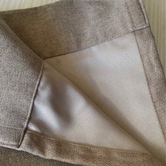 無印良品　防炎カーテン ブラウンの画像
