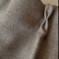無印良品　防炎カーテン ブラウンの画像