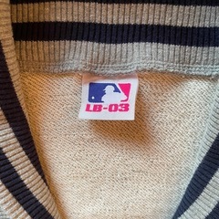  MLBドジャース　トレーナーカーディガンの画像