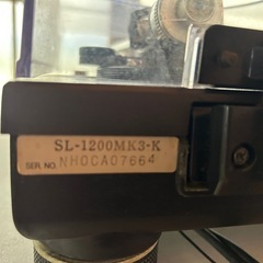 Technics SL-1200 MK3 の画像