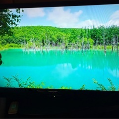 ⭐️12/10確約済み⭐️ 📺 SHARP AQUOS 40V型 液晶テレビ LC-40V7✨フルHD／LEDバックライト／YouTube対応／裏番組録画OK💛すぐ使える美品の画像