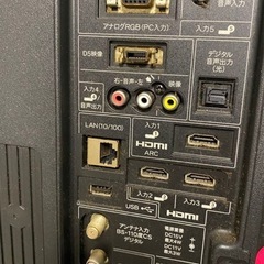 ⭐️12/10確約済み⭐️ 📺 SHARP AQUOS 40V型 液晶テレビ LC-40V7✨フルHD／LEDバックライト／YouTube対応／裏番組録画OK💛すぐ使える美品の画像