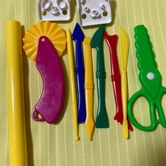 【遊び方いろいろ】ねんど遊びセット【新品粘土付き】の画像