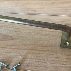 【定価9,300円】ツールボックス　真鍮　マルチバータオルハンガーハンガーバーの画像