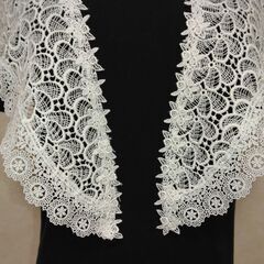 ストール　ホワイト②の画像